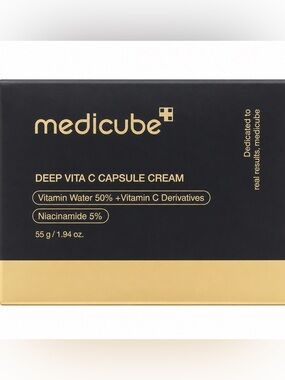 Medicube Deep Vita C Capsule Cream 55g Brightening Niacinamide Vitamin C